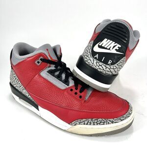 Nike Air Jordan 3 Retro Red Cement CK5692-600 Men’s Size 10.5 Mid Unite OG 2020